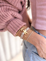Load image into Gallery viewer, Knotty Initial Custom Bracelet