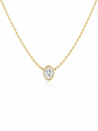 Oval diamond