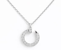 Clavo shimmer silver
