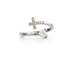 Abrir en la galería, Cross heart silver