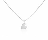 Minimal heart silver