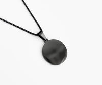 Round black