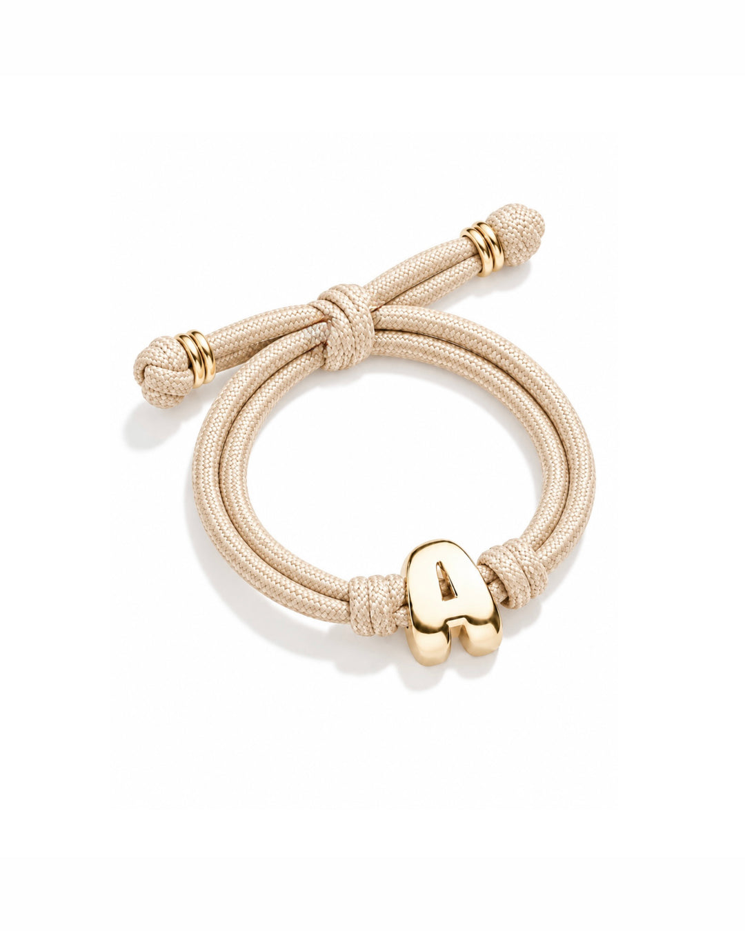 Knotty Initial Custom Bracelet