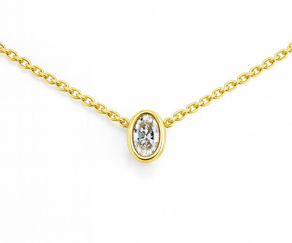 Oval diamond