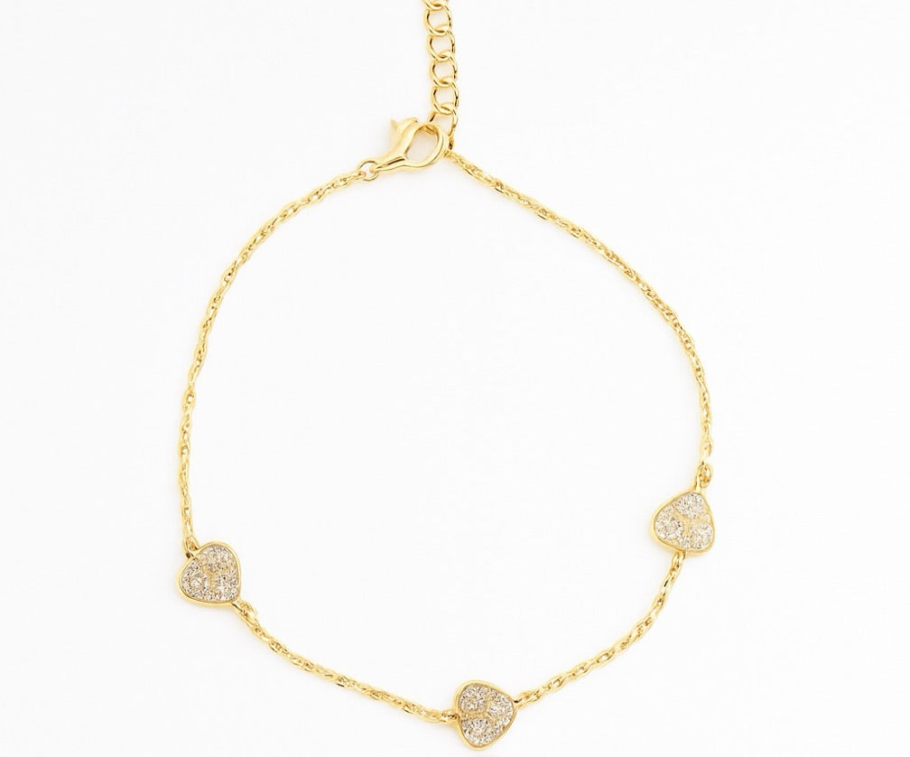 Coralina bracelet gold