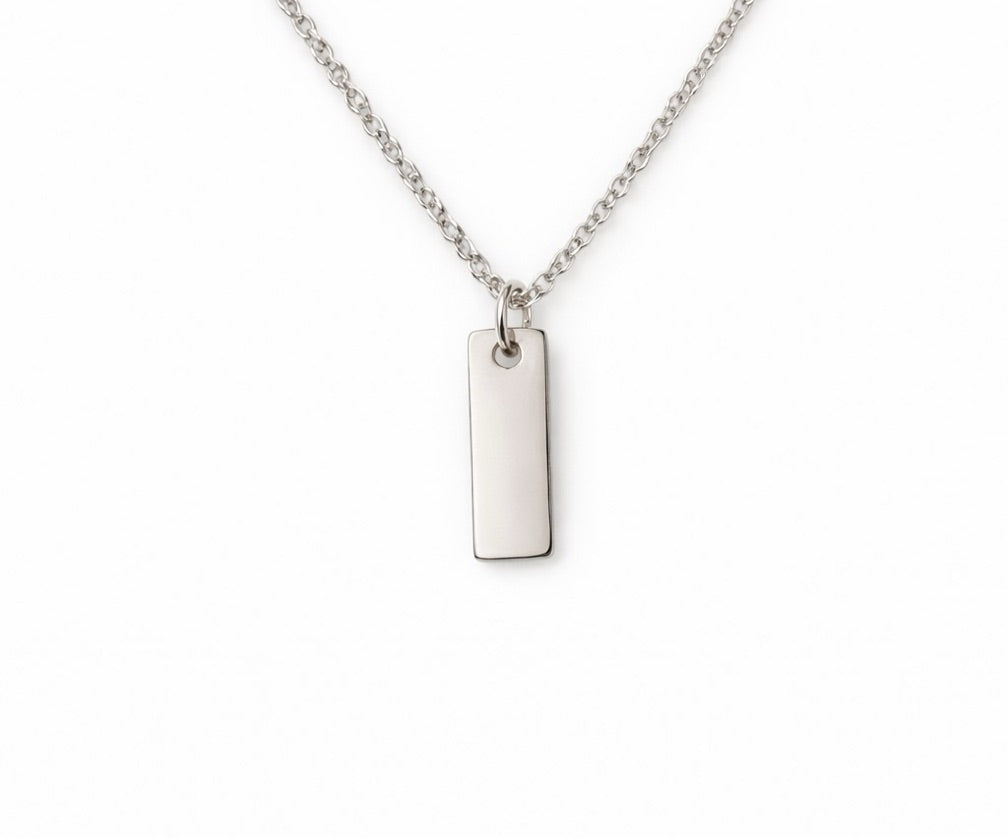 Mini tag silver