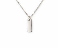 Mini tag silver