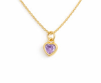 Heart purple