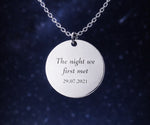 Abrir en la galería, The night we met
