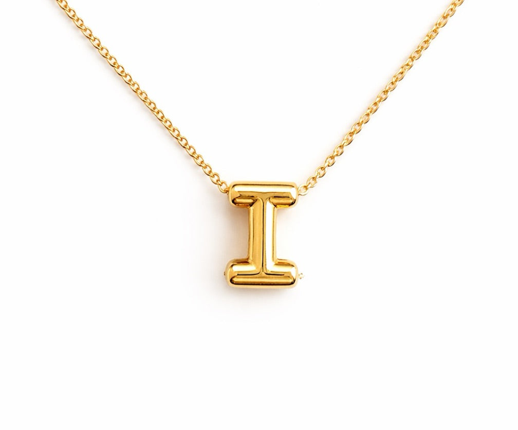 The letter necklace