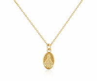 Medallita de virgen