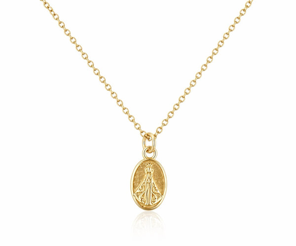 Medallita de virgen