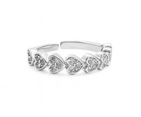 Endless silver ring