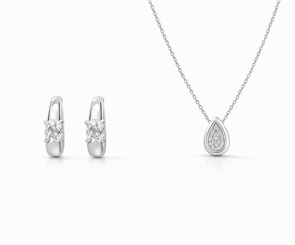 Zhamira silver set