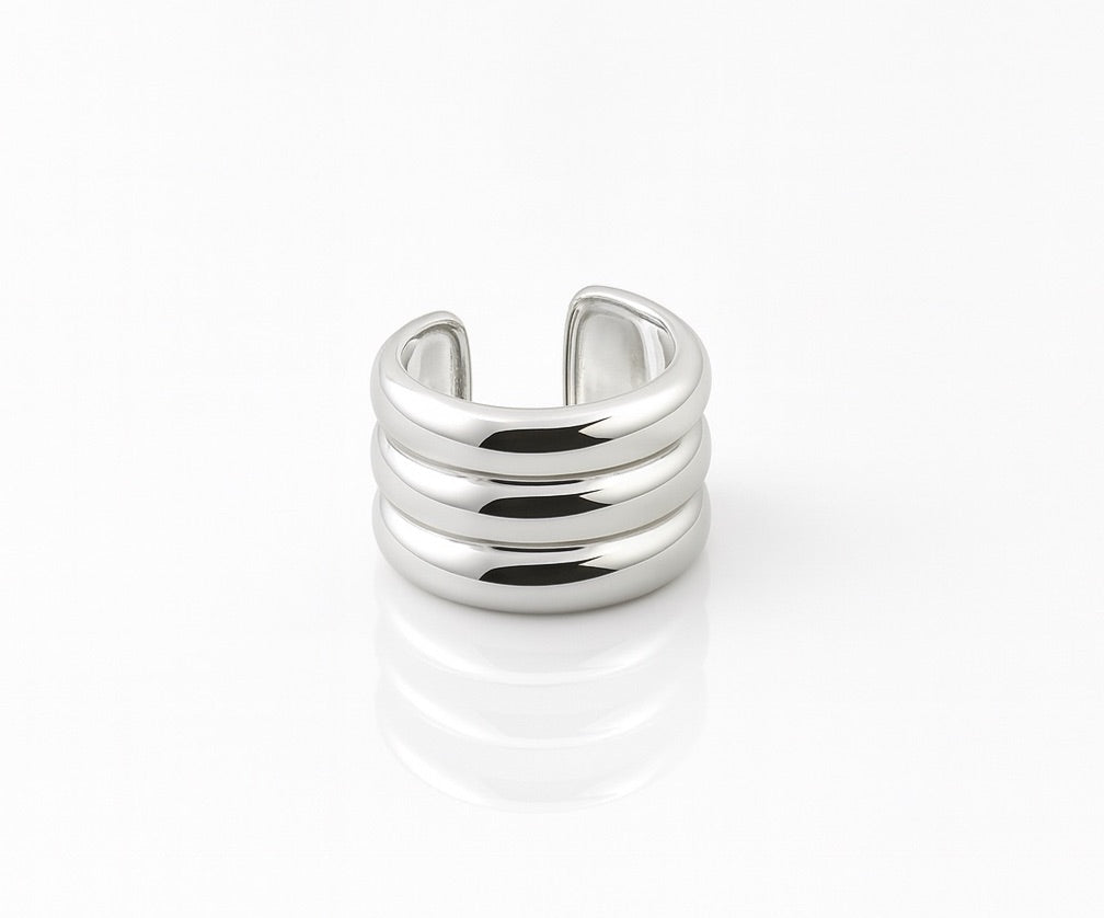 Ginza earcuff silver