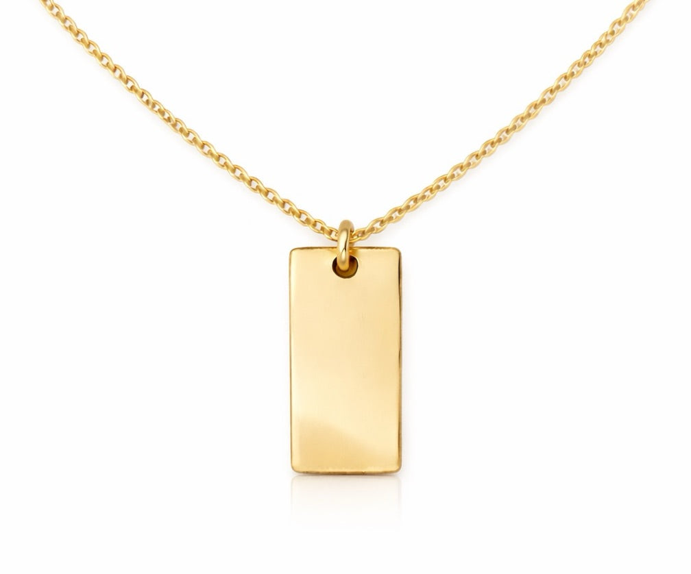 Mini tag gold