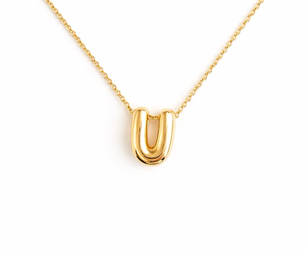 The letter necklace