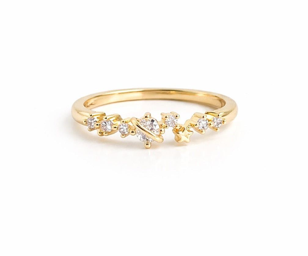 Stelar ring gold