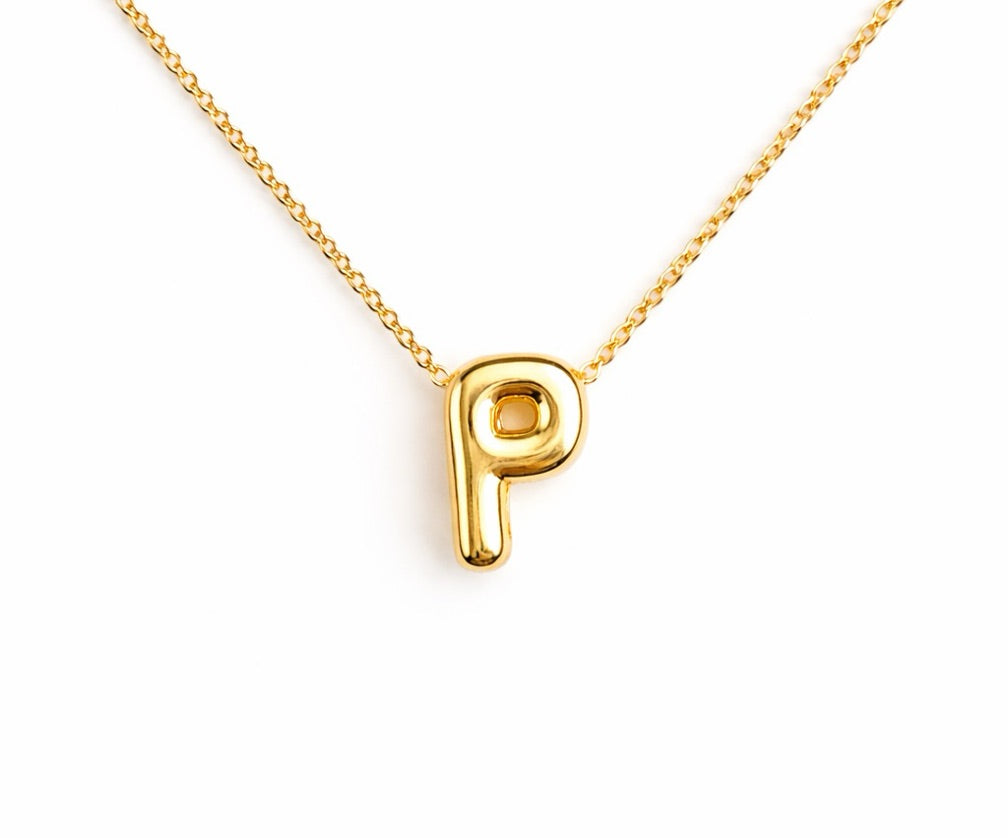 The letter necklace
