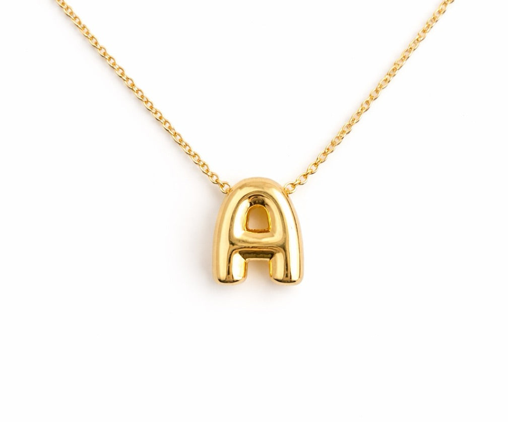 The letter necklace